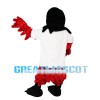 Unpleasant Eagle With Red Wings Mascot Costume