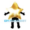 Cartoon Golden Pentagram Mascot Costume