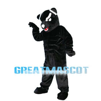 Powerful Black Panther Mascot Costume