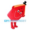 Red Windmill House Mascot Costume