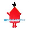 Red Windmill House Mascot Costume
