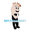 Feet With Brown Nail Polish Mascot Costume