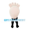 Feet With Brown Nail Polish Mascot Costume