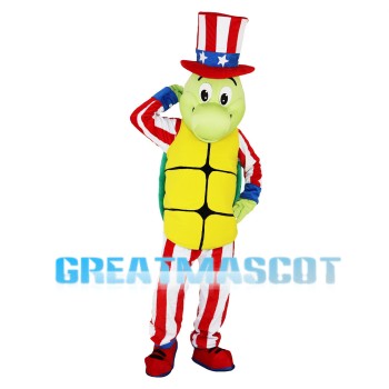 Funny Magician Turtle Mascot Costume