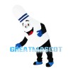 White Bowling Ball Bottle Mascot Costume