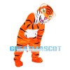 Ferocious Strong Tiger Mascot Costume