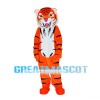 Ferocious Strong Tiger Mascot Costume