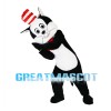 Circus Cat With Red Cravat Mascot Costume