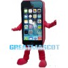 Phone With Broken Screen Mascot Costume