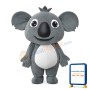 Big Nose Koala Mascot Costume