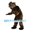 Adult Style Bull With White Horns Mascot Costume