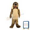Brown Dog With Ears Drooping Mascot Costume