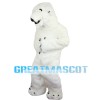 Furry Strong Polar Bear Mascot Costume