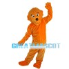 Clever Dog With Red Pullover Mascot Costume