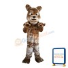 Fierce Dog Showing Sharp Tooth Mascot Costume