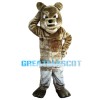 Fierce Dog Showing Sharp Tooth Mascot Costume
