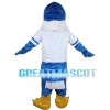 Irritable Blue Eagle Mascot Costume