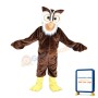Nocturnal Brown Owl Mascot Costume