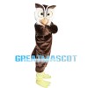 Nocturnal Brown Owl Mascot Costume