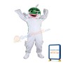 Flat Head Catfish With Big Mouth Mascot Costume