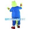 Sporty Crocodile With Sportswear Mascot Costume