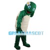 Blue Eyes Turtle With Flower Mascot Costume