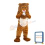 Fancy Lion With Bushy Mane Mascot Costume