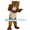 Fancy Lion With Bushy Mane Mascot Costume