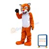 Tiger On Hips Mascot Costume