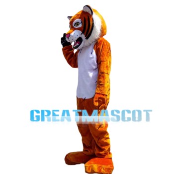 Tiger On Hips Mascot Costume