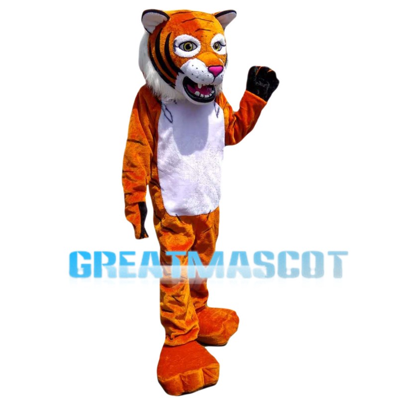 Tiger On Hips Mascot Costume