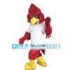 Pointed Red Eagle Mascot Costume