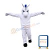 Running Horse With Blue Tail Mascot Costume