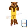 Energetic Beaver Wearing Sports Set Mascot Costume