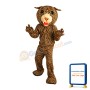 Green Eyes Yellow Leopard Mascot Costume