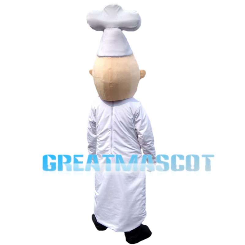 Experienced Old Chef Mascot Costume