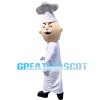 Experienced Old Chef Mascot Costume