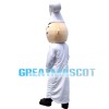 Experienced Old Chef Mascot Costume