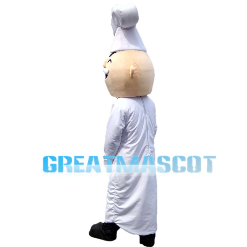 Experienced Old Chef Mascot Costume