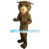 Green Eyes Yellow Leopard Mascot Costume