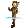 Green Eyes Yellow Leopard Mascot Costume