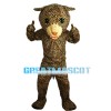 Green Eyes Yellow Leopard Mascot Costume