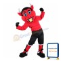Sportsman Bull With Silver Horns Mascot Costume