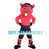 Sportsman Bull With Silver Horns Mascot Costume