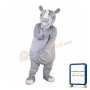 Little Gray Rhino Mascot Costume