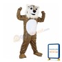 Strong Powerful Leopard Mascot Costume