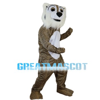 Strong Powerful Leopard Mascot Costume