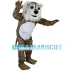 Strong Powerful Leopard Mascot Costume