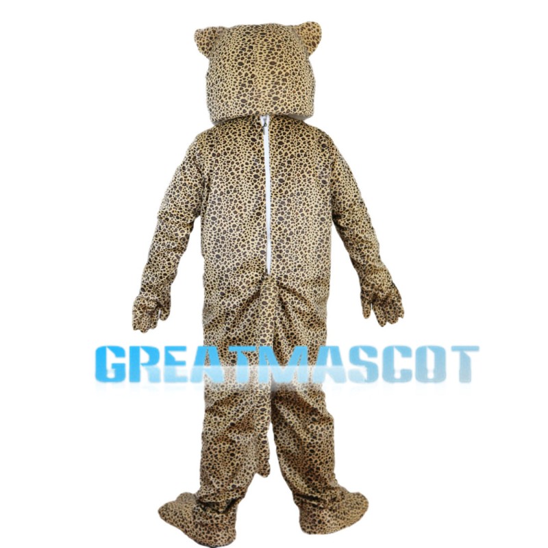Strong Powerful Leopard Mascot Costume