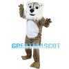 Strong Powerful Leopard Mascot Costume
